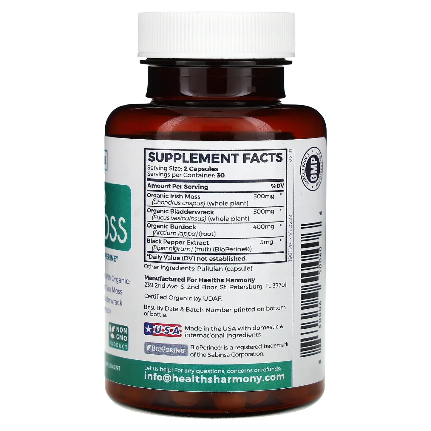 Healths Harmony Advanced Sea Moss