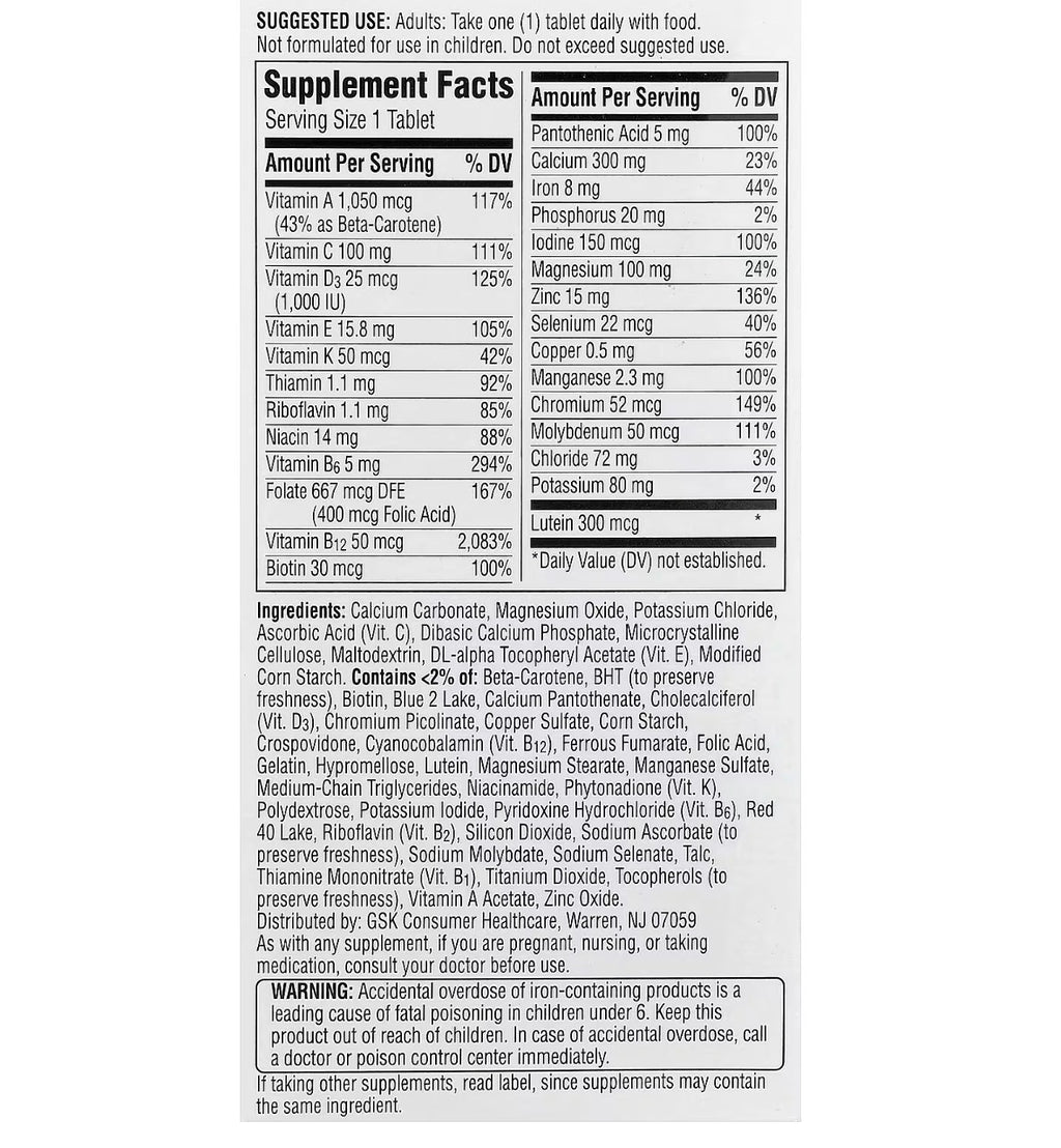 Centrum Silver Women 50+ Multivitamin
