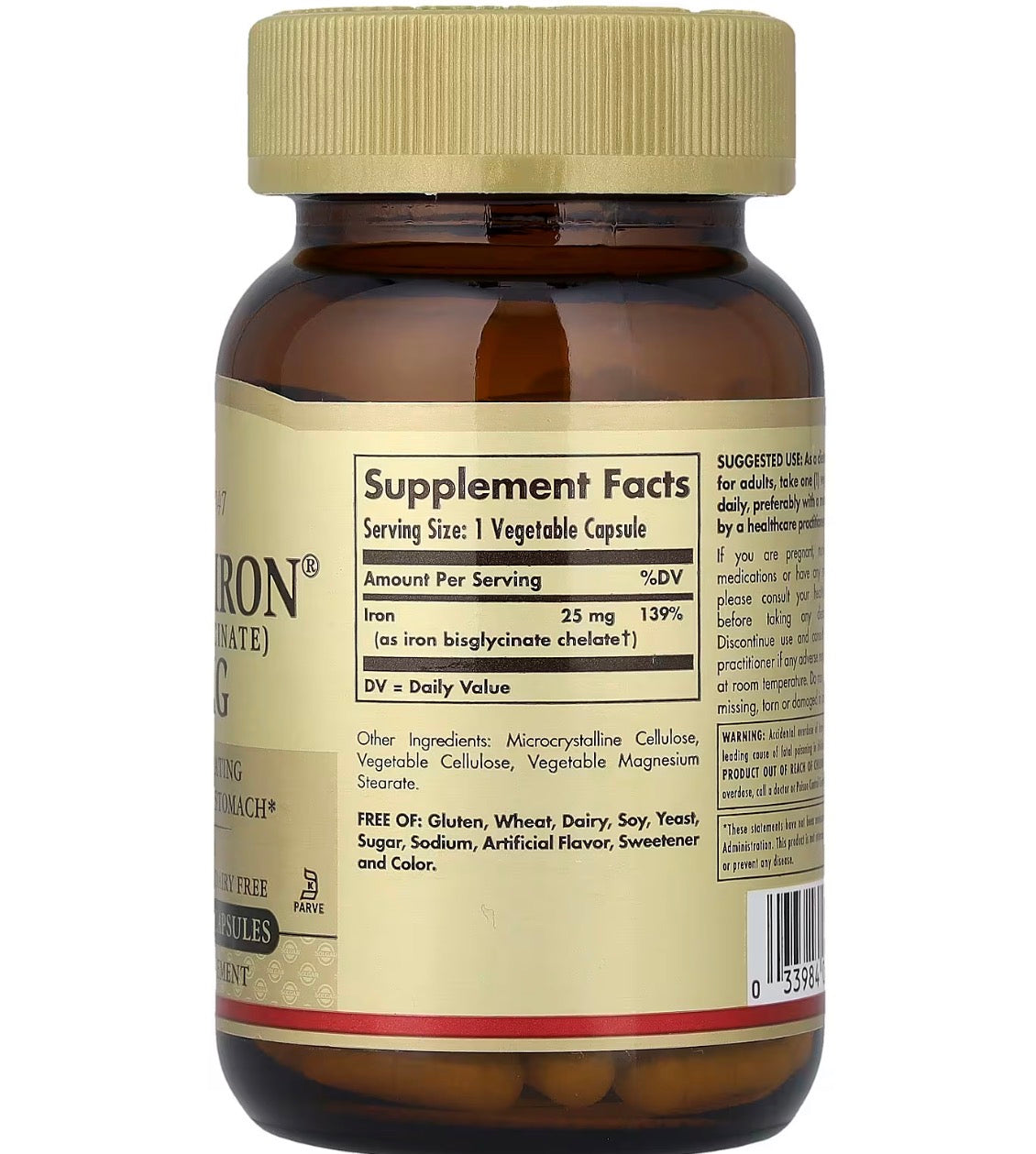 Gentle Iron® Vegetable Capsules*