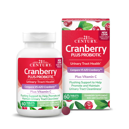 21st Century Cranberry Plus Probiotic