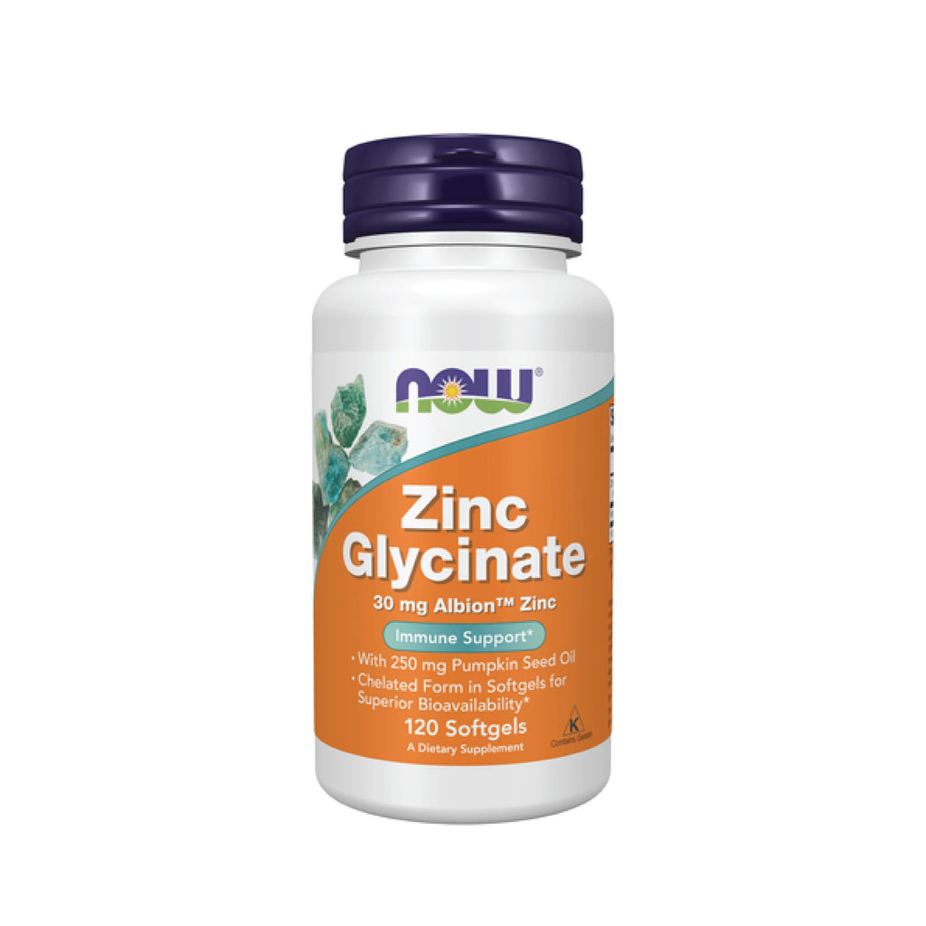 NOW Zinc Glycinate 30 mg