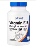 Nutricost Vitamin B12 (Methylcobalamin) 1000 mcg