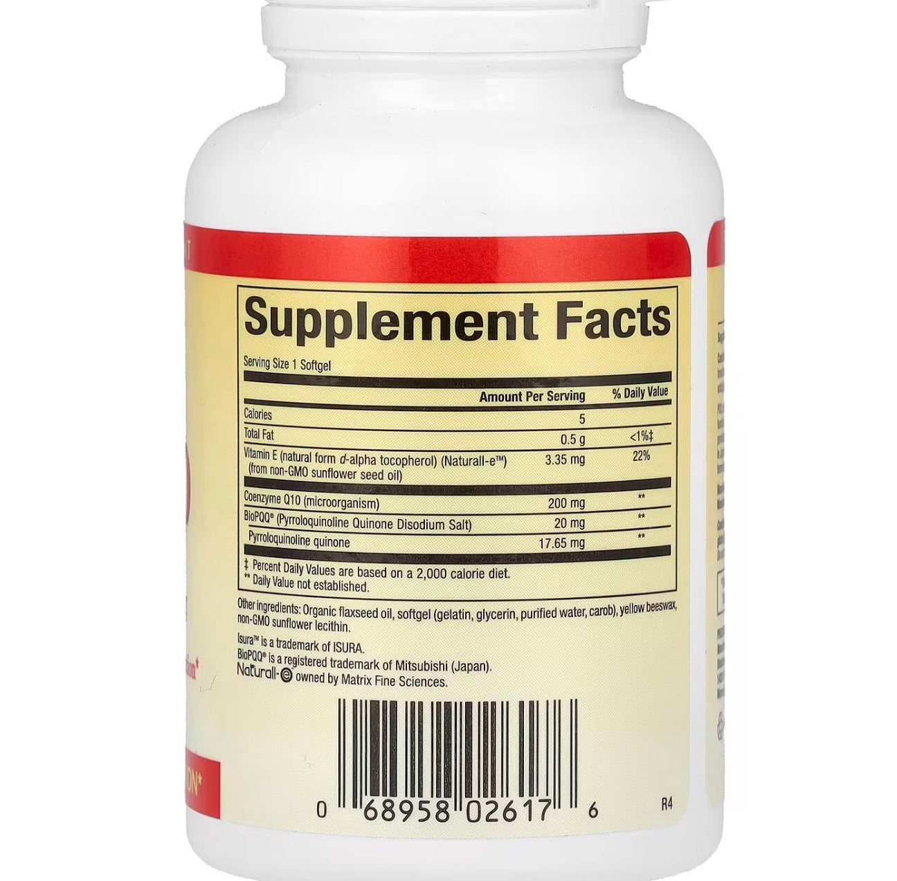 Natural Factors PQQ 10 (20 mg)