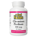 Natural Factors Chromium Picolinate 500 mcg