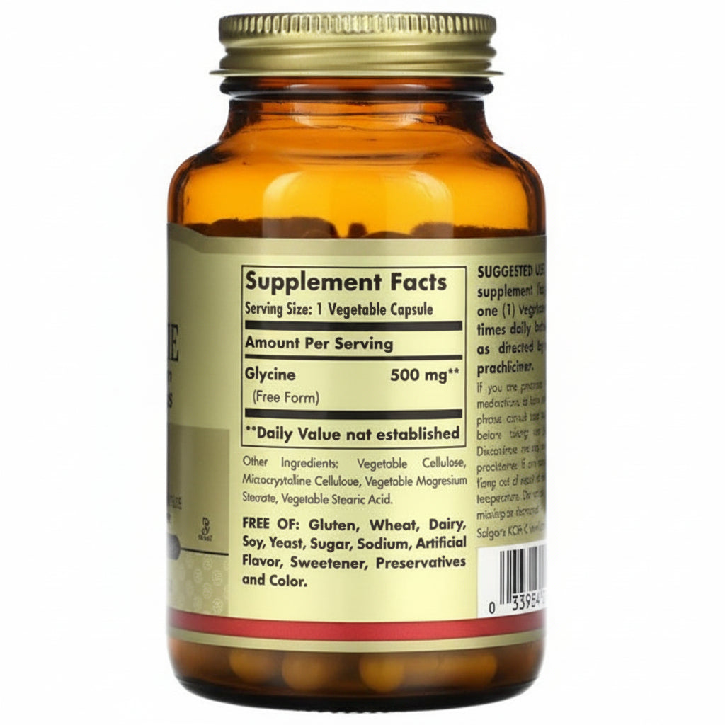 Solgar Glycine 500 mg