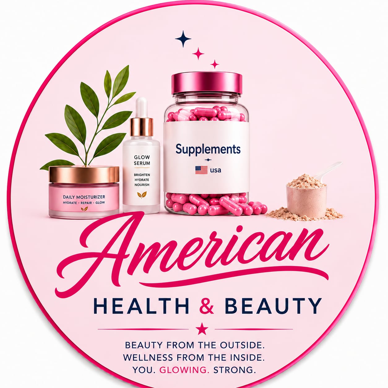American Beauty & Health logo
